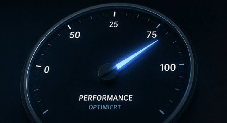 Darstellung von Website Wartung, Support und laufender technischer Optimierung.